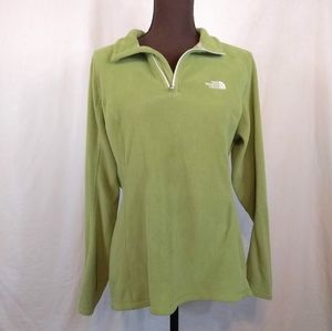 The North Face Green Fleece Sweater size L